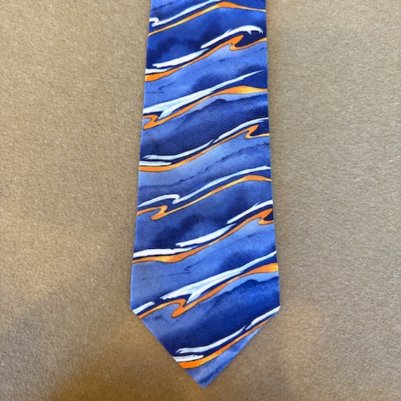Grateful Dead Lazy River Third Set 100% Silk Mens Tie - Picture 1 of 4